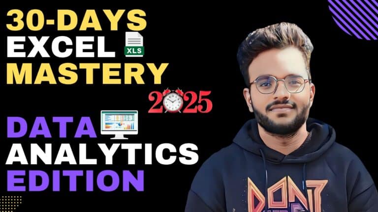 Master Excel for Data Analytics