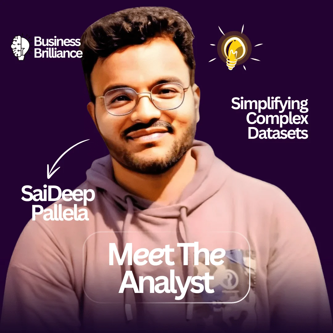 I’m Saideep Pallela – Let’s Decode Your Data